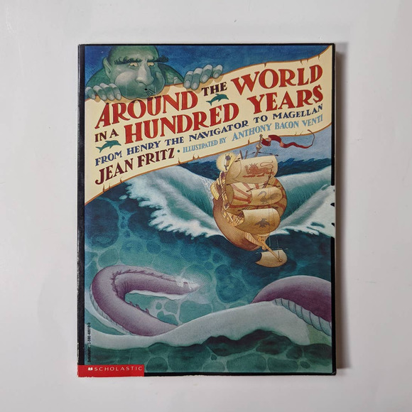 Around the World in a Hundred Years (1994) by Jean Fritz Vintage Paperback Book - Picture 2 of 8